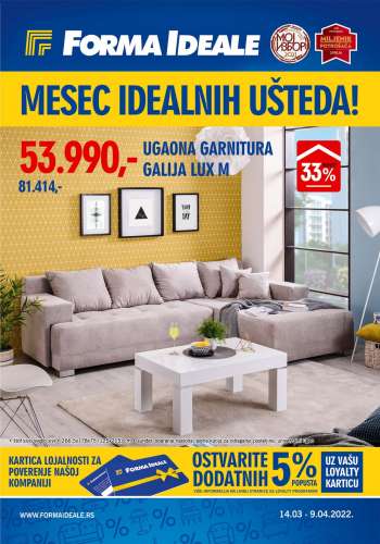 Forma Ideale katalog - 14.03.2022 - 09.04.2022.