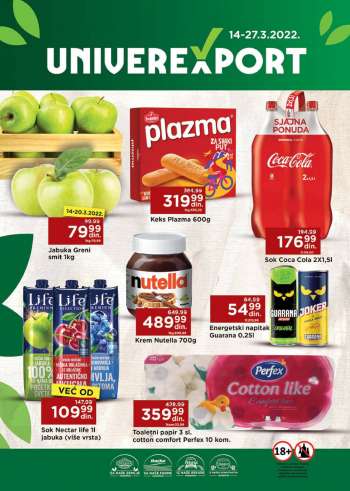 Univerexport katalog - 14.03.2022 - 27.03.2022.
