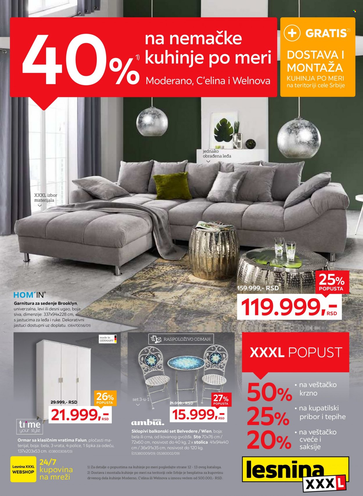 Lesnina XXXL katalog - 14.03.2022 - 03.04.2022. Stranica 1