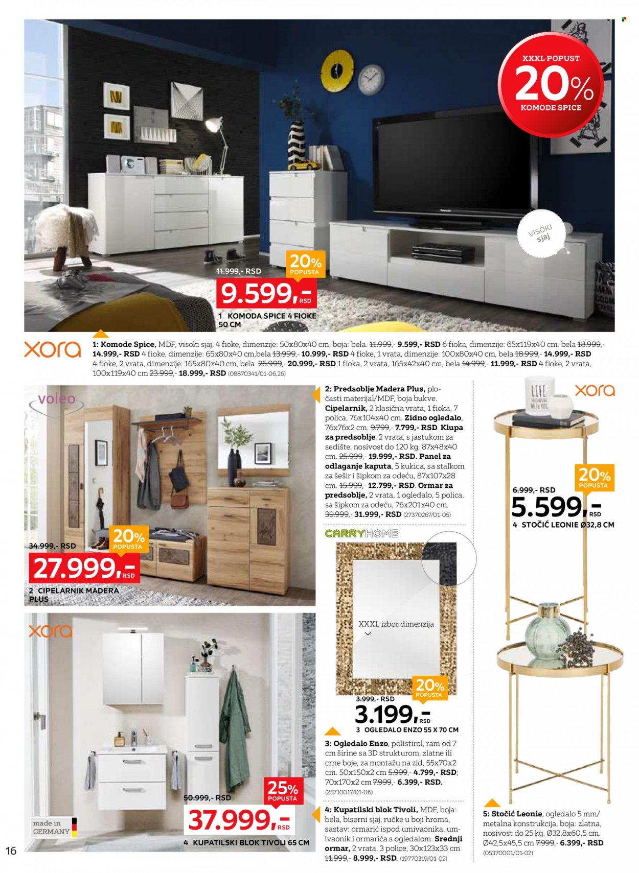 Lesnina XXXL katalog - 14.03.2022 - 03.04.2022. Stranica 16