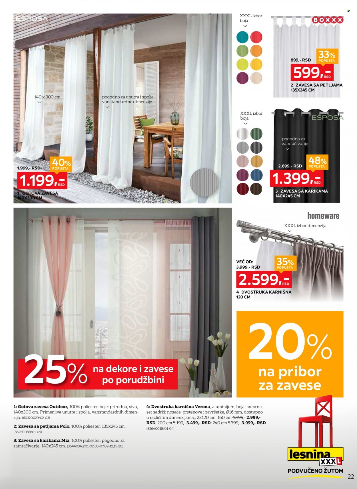 Lesnina XXXL katalog - 14.03.2022 - 03.04.2022. Stranica 22