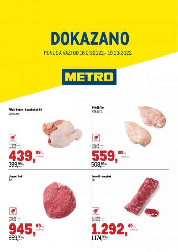Metro katalog - 16.03.2022 - 19.03.2022.