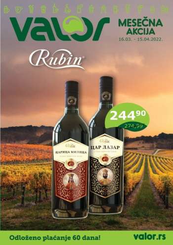 Valor katalog - 16.03.2022 - 15.04.2022.