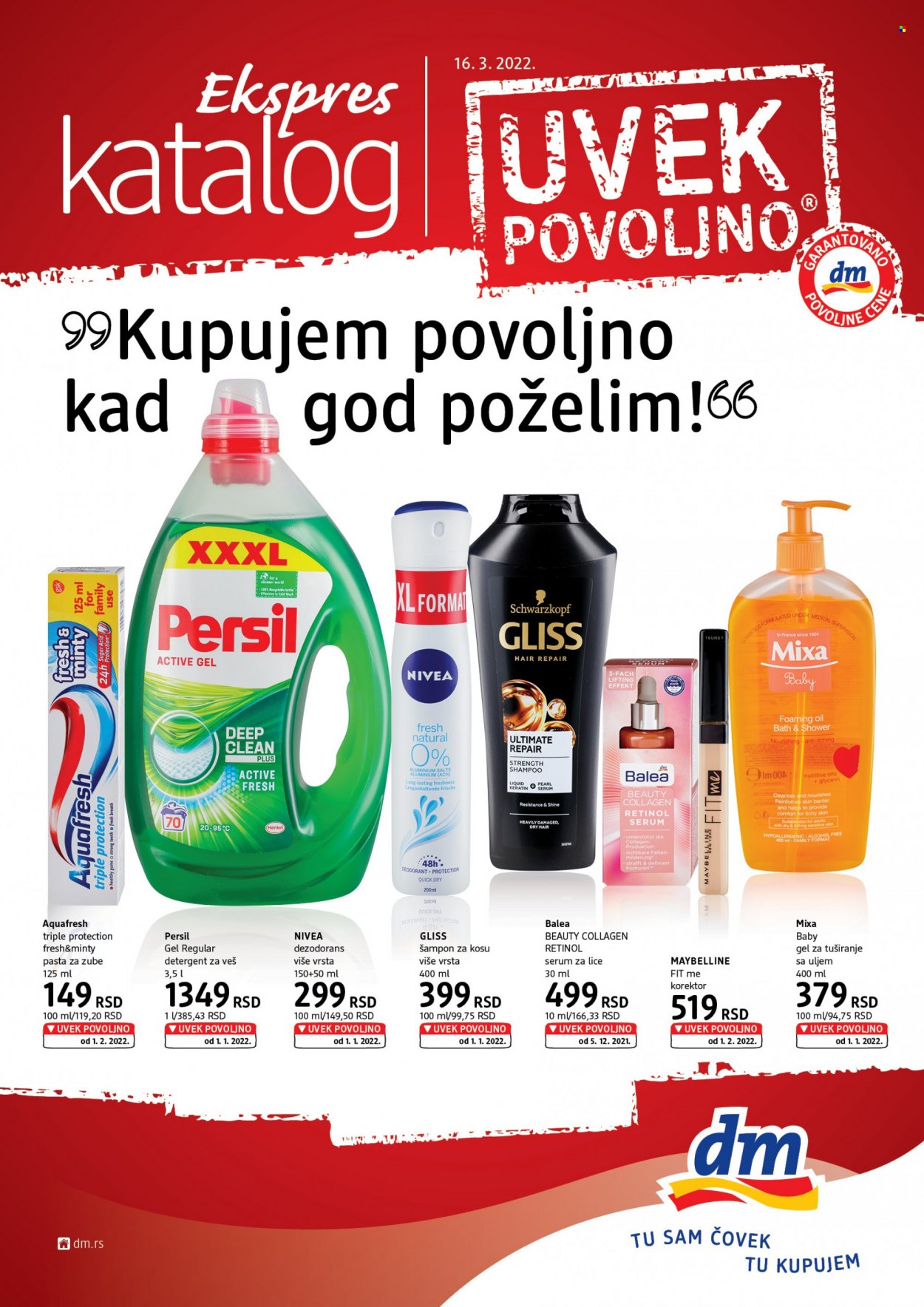 dm drogerie katalog. Stranica 1