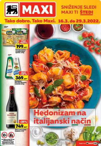 Maxi katalog - 16.03.2022 - 29.03.2022.