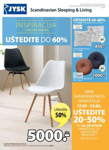 JYSK katalog - 17.03.2022 - 30.03.2022.