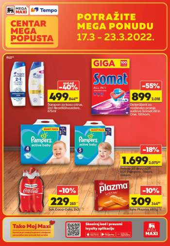 Mega Maxi katalog - 17.03.2022 - 23.03.2022.