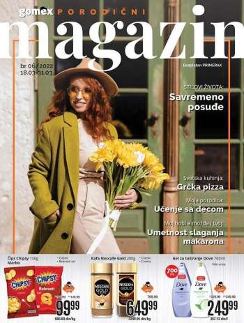 Gomex katalog - 18.03.2022 - 31.03.2022.