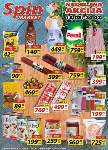 Spin Market katalog - 18.03.2022 - 24.03.2022.