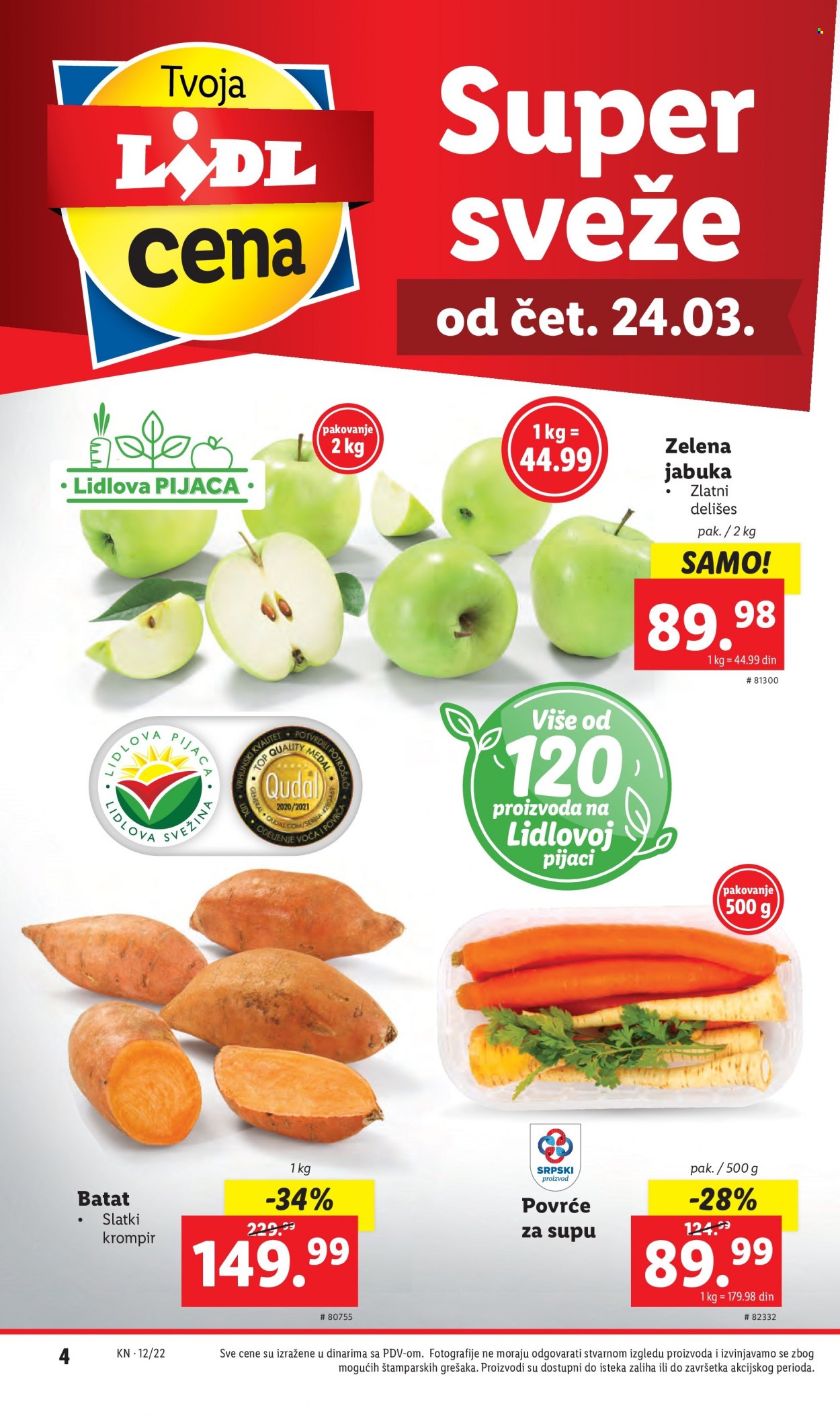 Lidl katalog - 24.03.2022 - 30.03.2022. Stranica 4