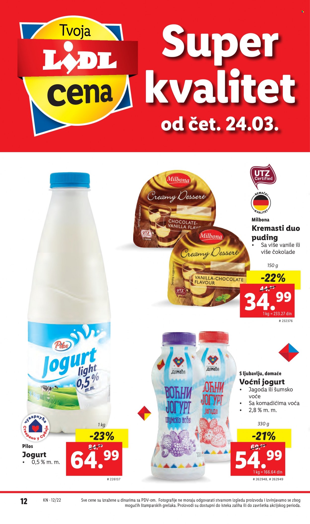 Lidl katalog - 24.03.2022 - 30.03.2022. Stranica 12