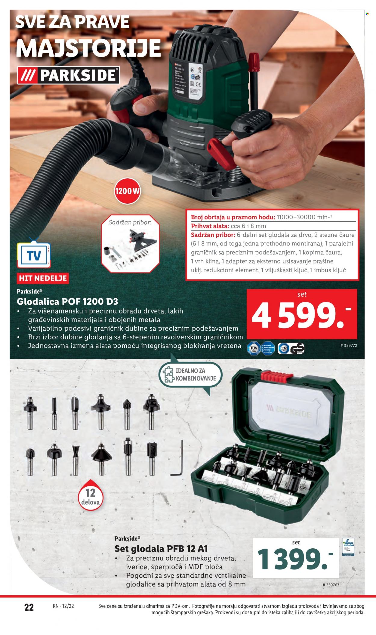 Lidl katalog - 24.03.2022 - 30.03.2022. Stranica 22
