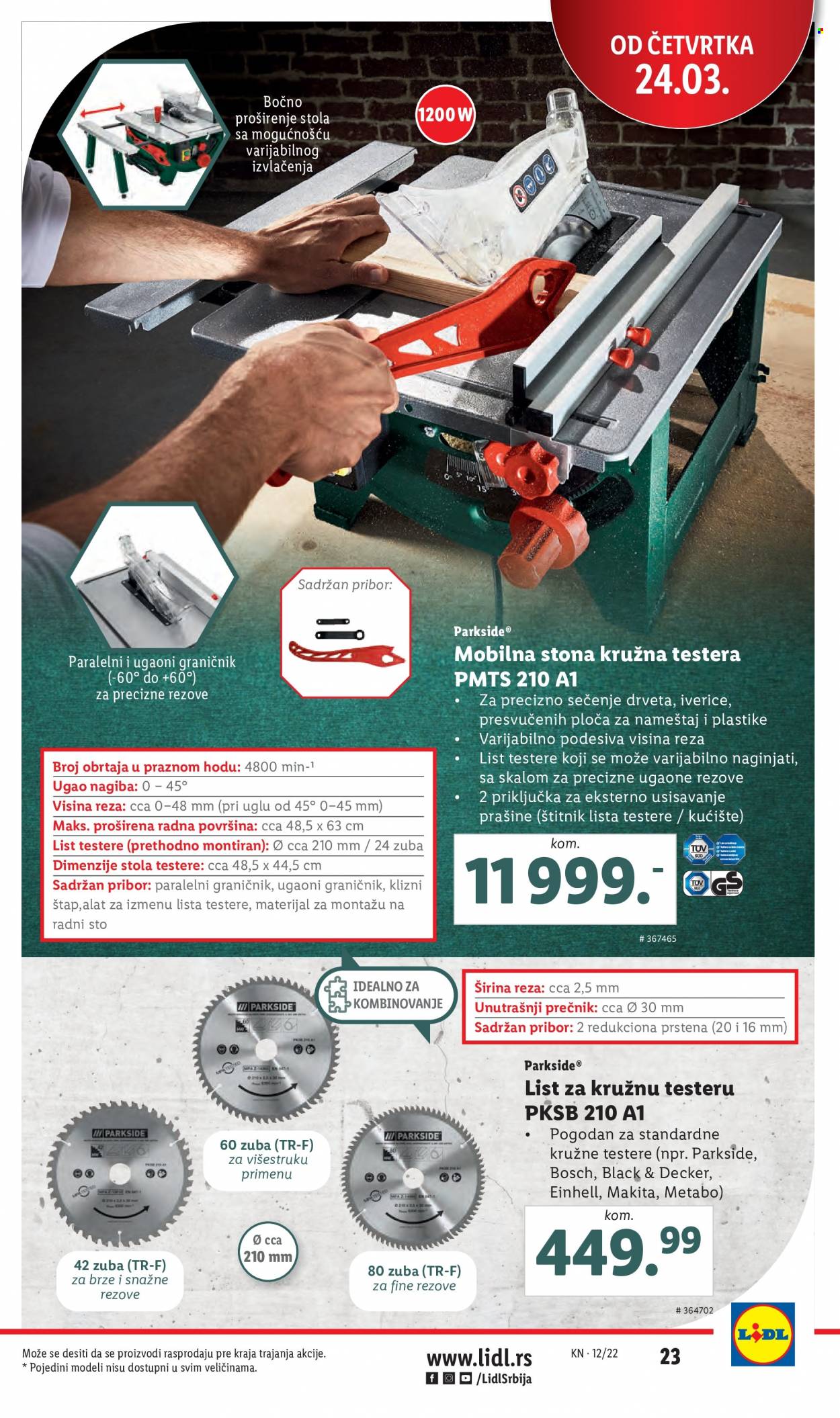Lidl katalog - 24.03.2022 - 30.03.2022. Stranica 23