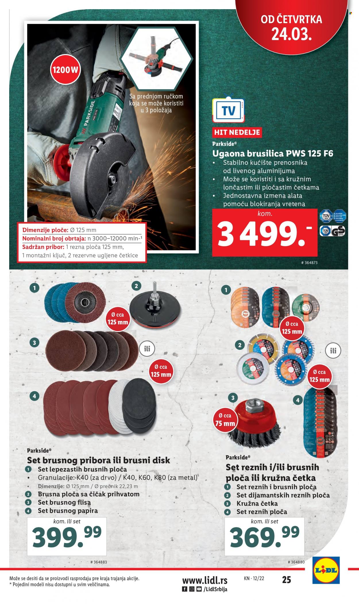 Lidl katalog - 24.03.2022 - 30.03.2022. Stranica 25