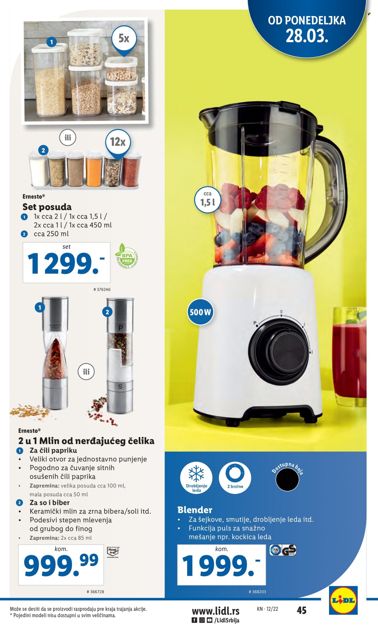 Lidl katalog - 24.03.2022 - 30.03.2022. Stranica 45