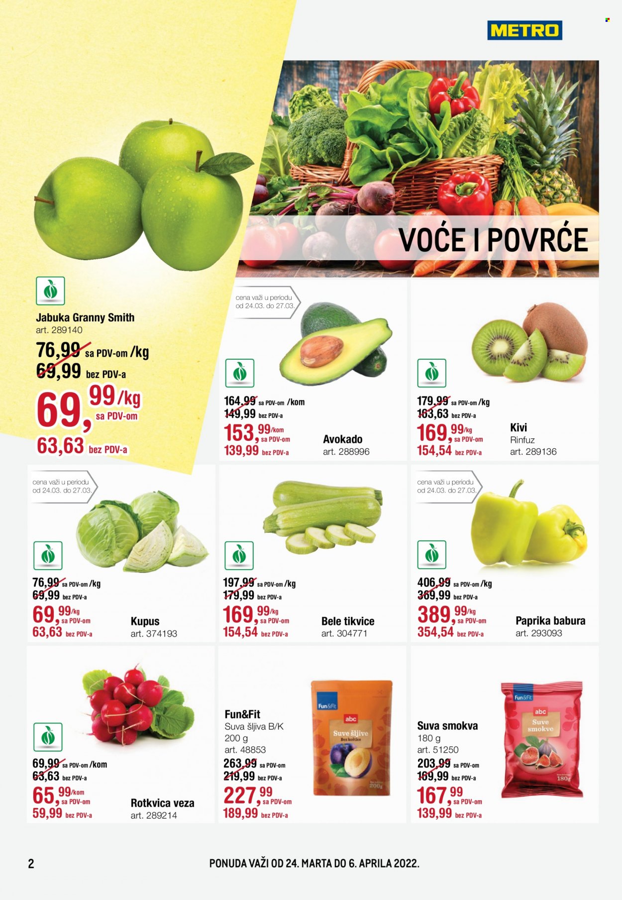 Metro katalog - 24.03.2022 - 06.04.2022. Stranica 2