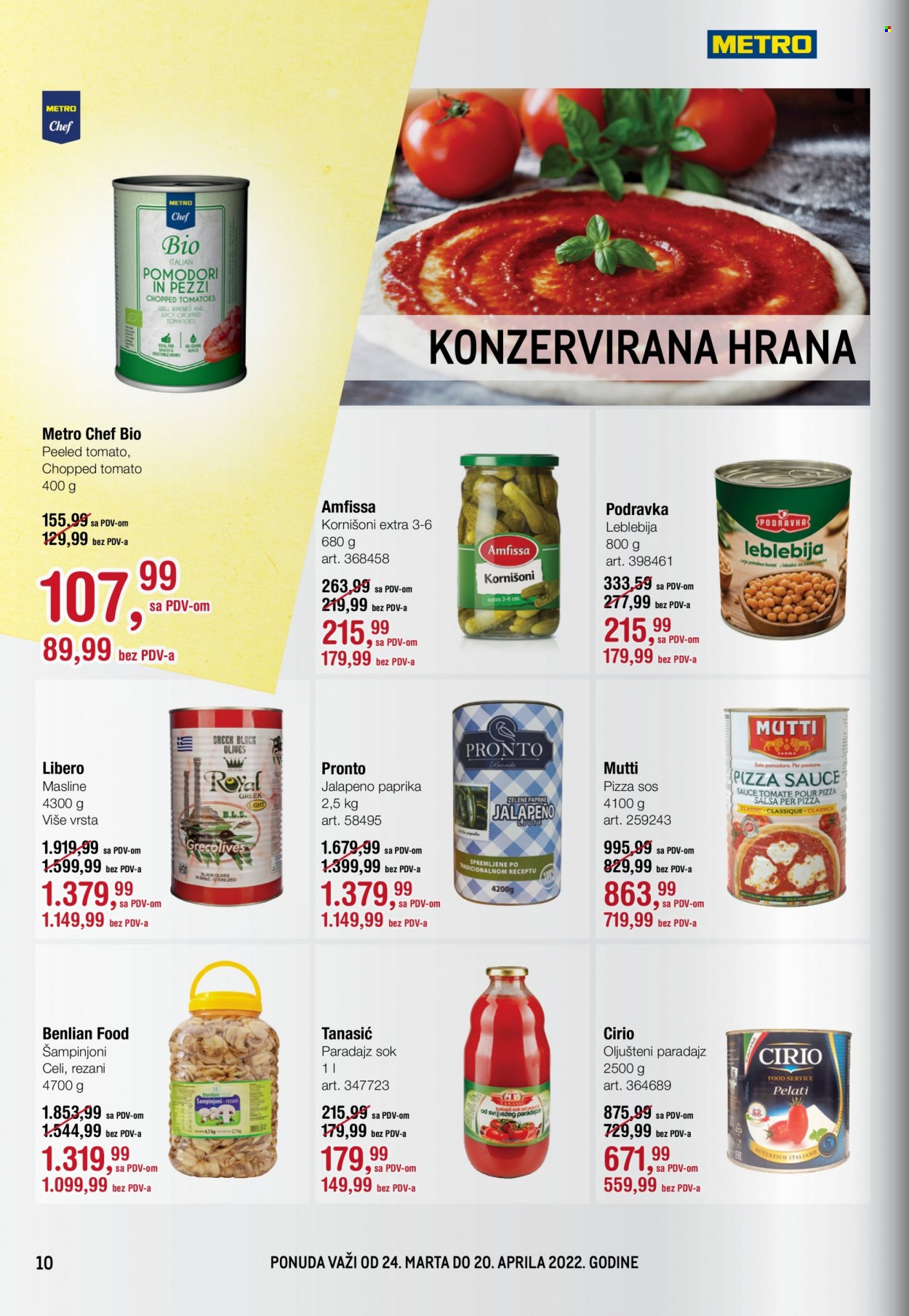 Metro katalog - 24.03.2022 - 20.04.2022. Stranica 10