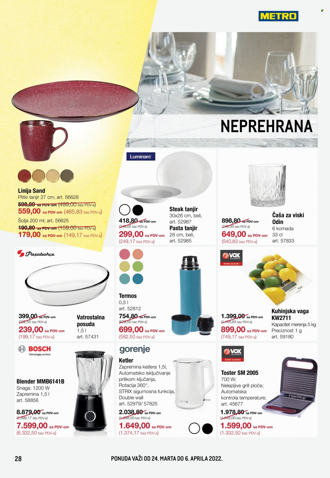 Metro katalog - 24.03.2022 - 06.04.2022. Stranica 28
