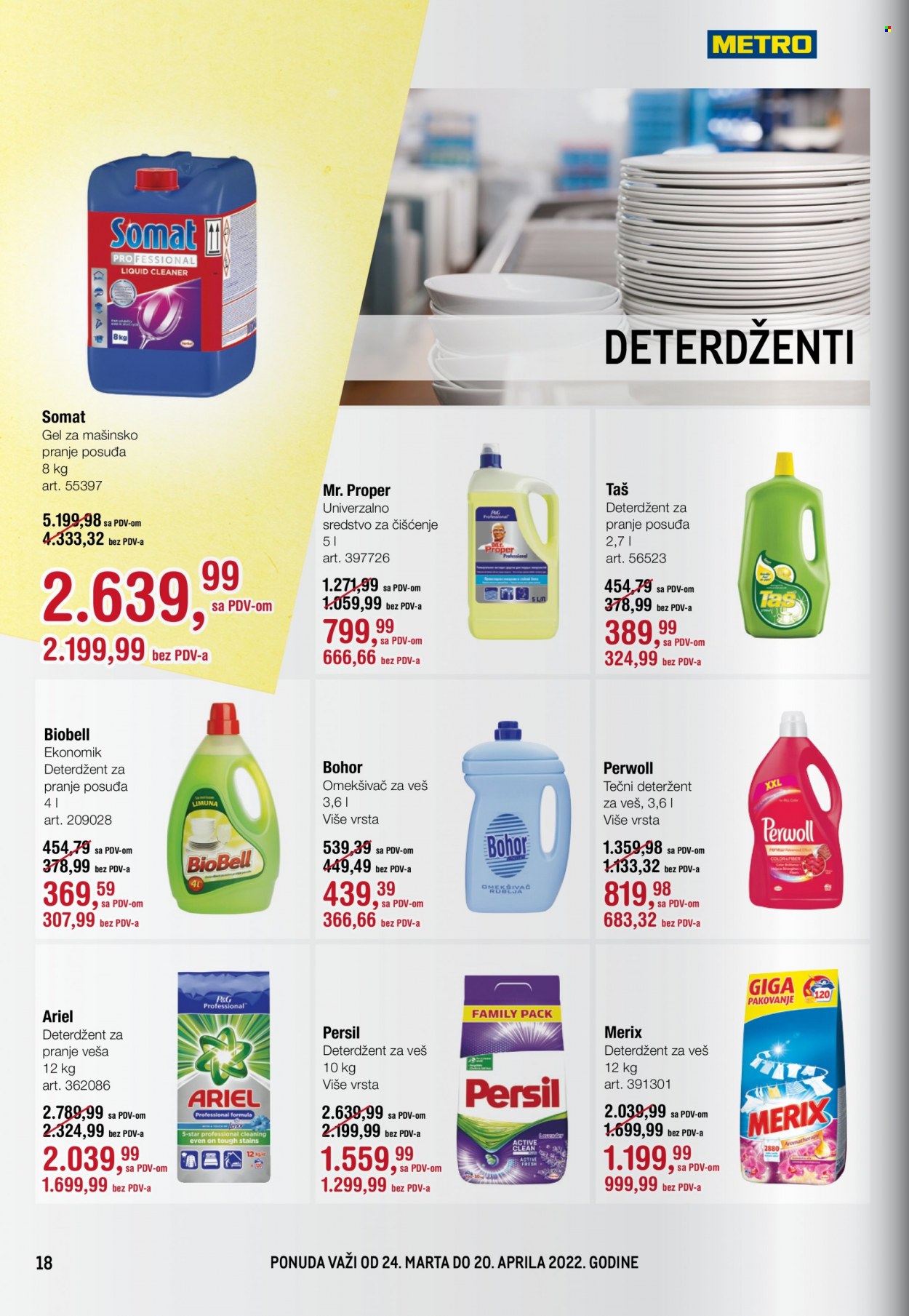 Metro katalog - 24.03.2022 - 20.04.2022. Stranica 18