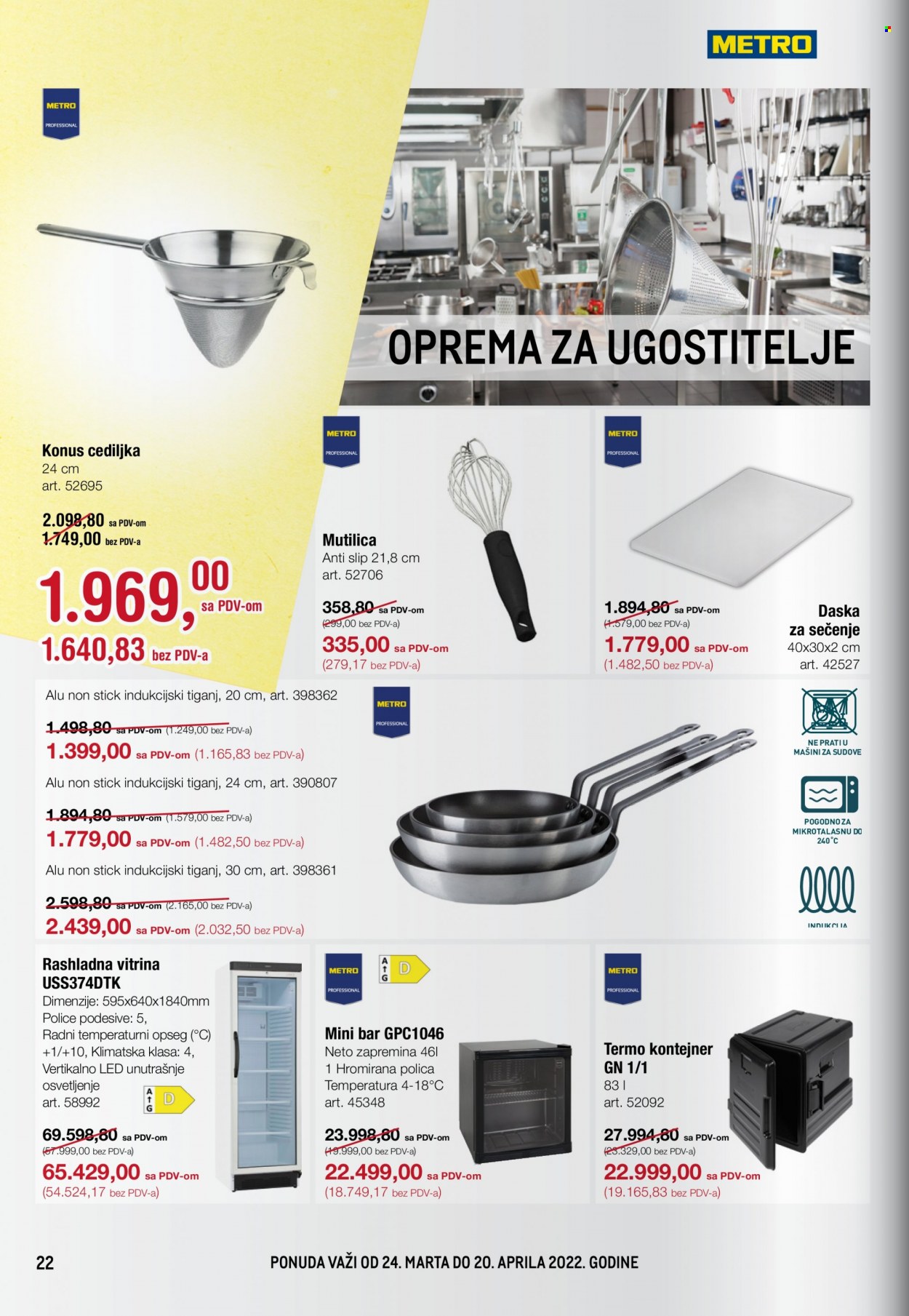 Metro katalog - 24.03.2022 - 20.04.2022. Stranica 22