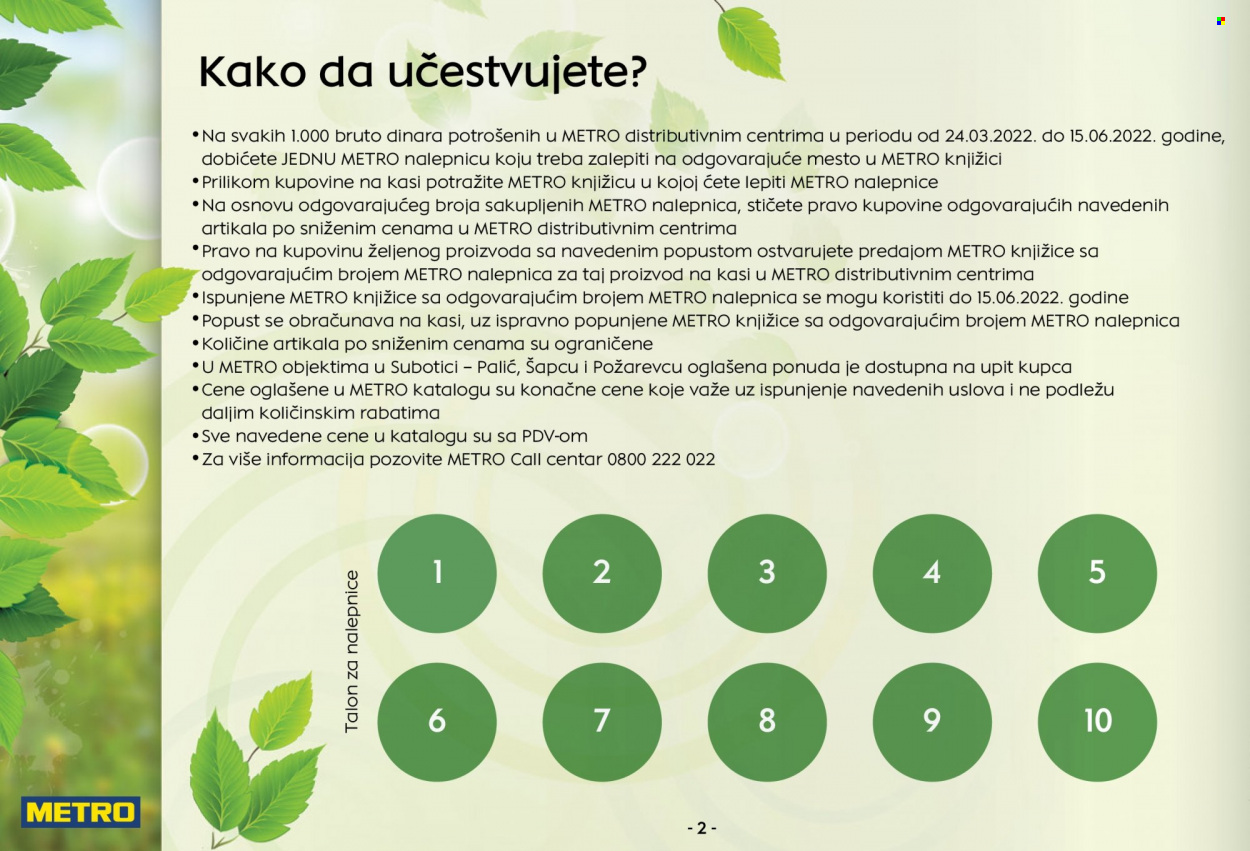 Metro katalog - 24.03.2022 - 15.06.2022. Stranica 2