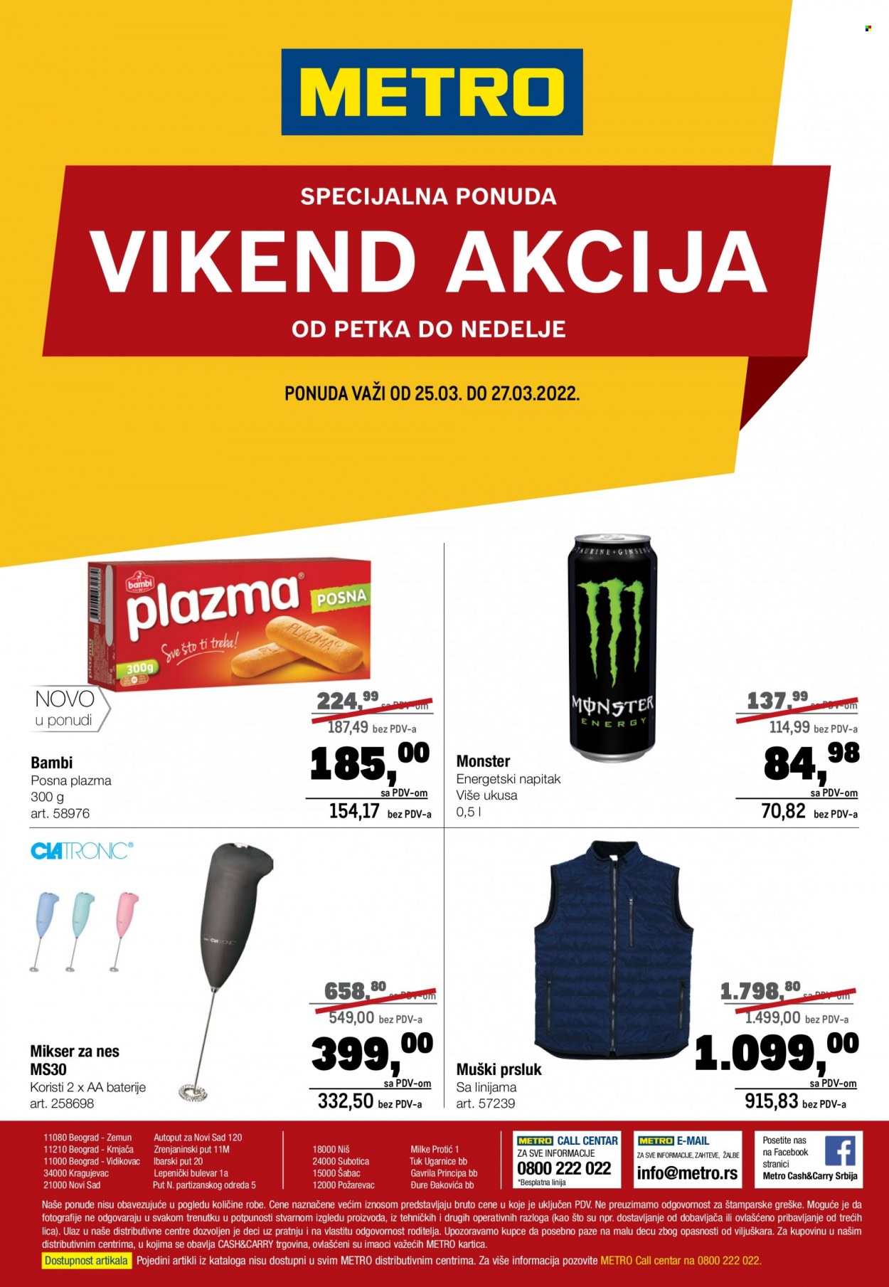 Metro katalog - 25.03.2022 - 27.03.2022. Stranica 1