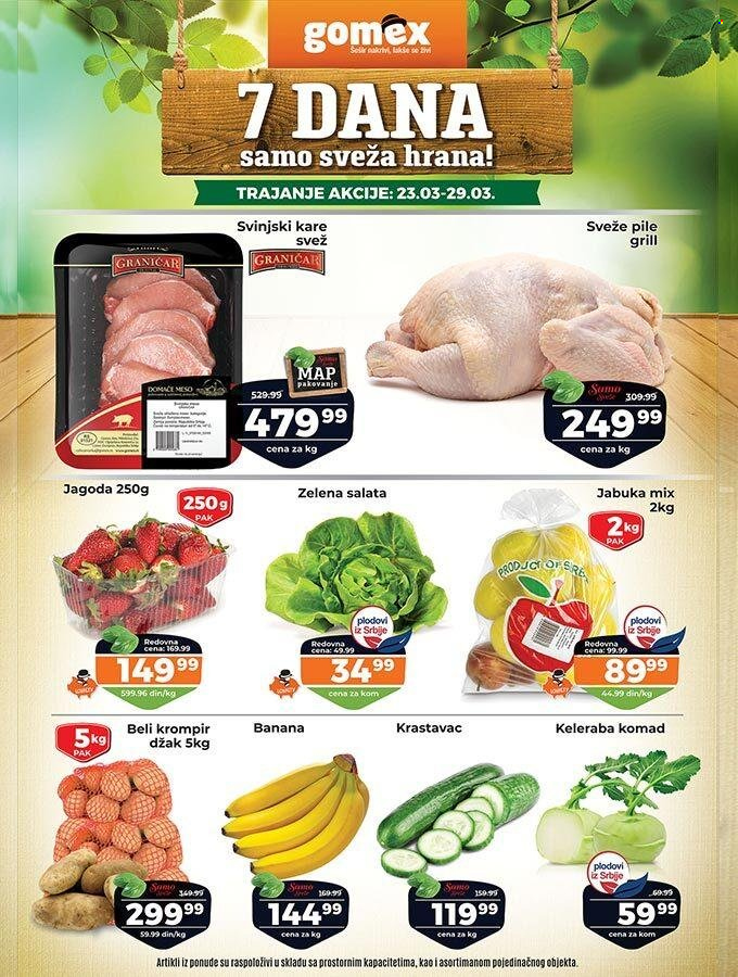 Gomex katalog - 23.03.2022 - 29.03.2022. Stranica 1