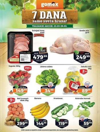 Gomex katalog - 23.03.2022 - 29.03.2022.
