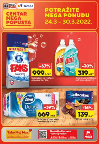 Mega Maxi katalog - 24.03.2022 - 30.03.2022.