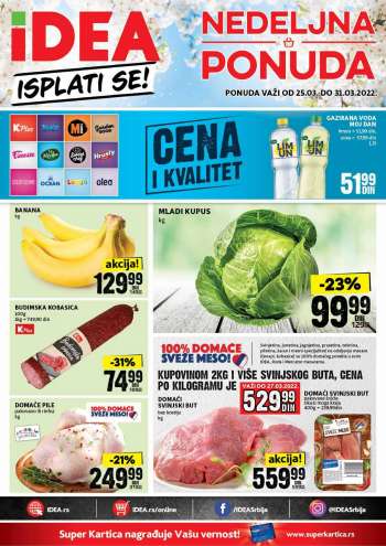 Idea katalog - 25.03.2022 - 31.03.2022.
