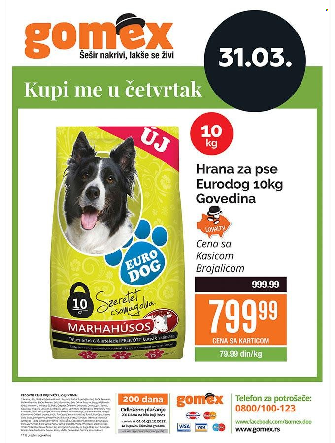 Gomex katalog - 31.03.2022 - 31.03.2022. Stranica 1