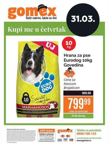 Gomex katalog - 31.03.2022 - 31.03.2022.