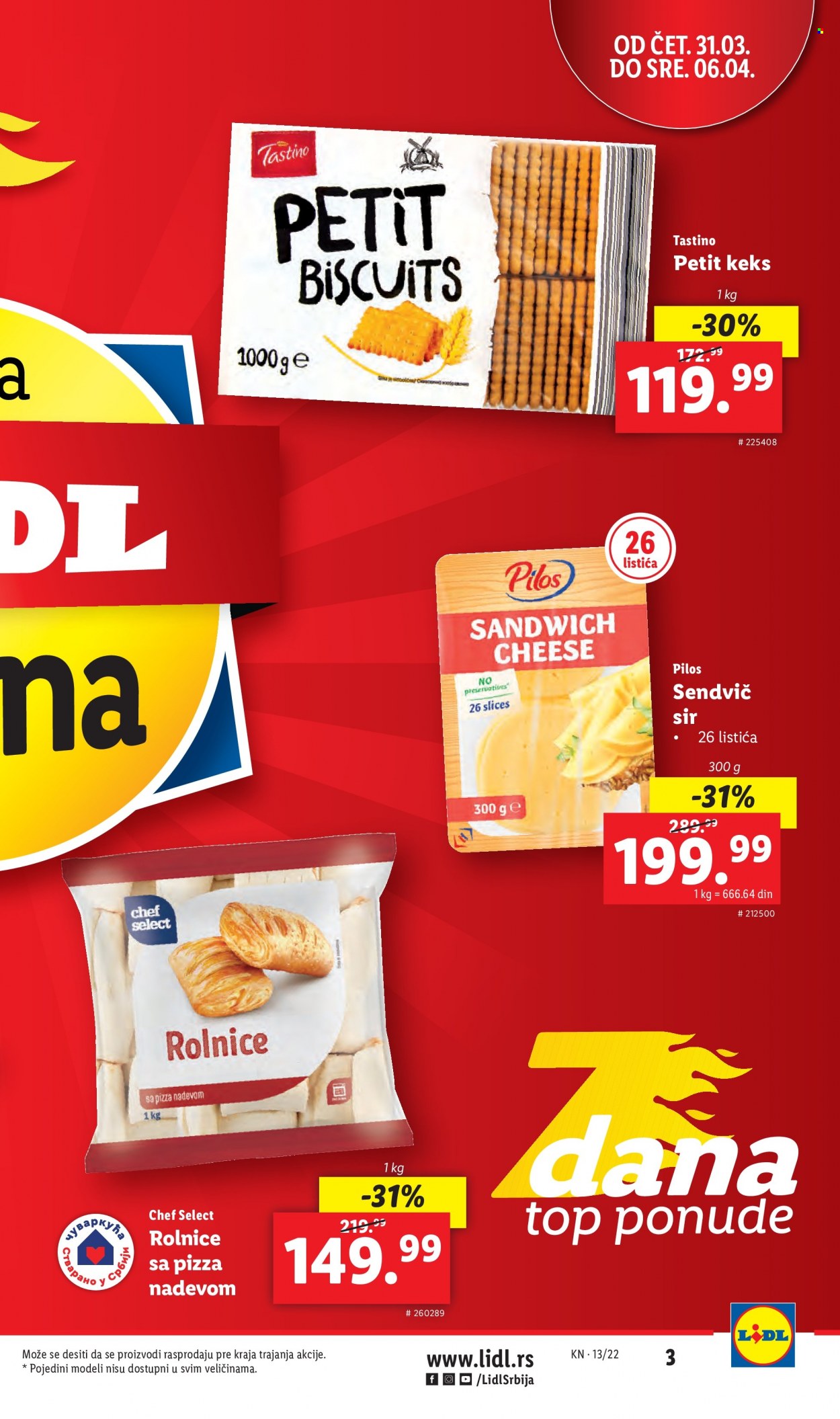 Lidl katalog - 31.03.2022 - 06.04.2022. Stranica 3