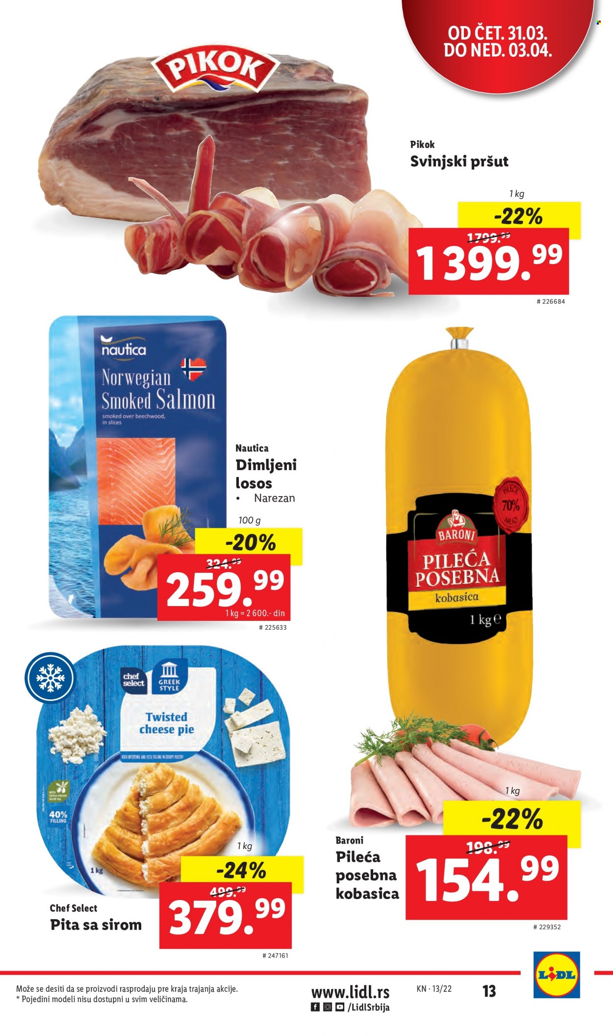 Lidl katalog - 31.03.2022 - 06.04.2022. Stranica 13