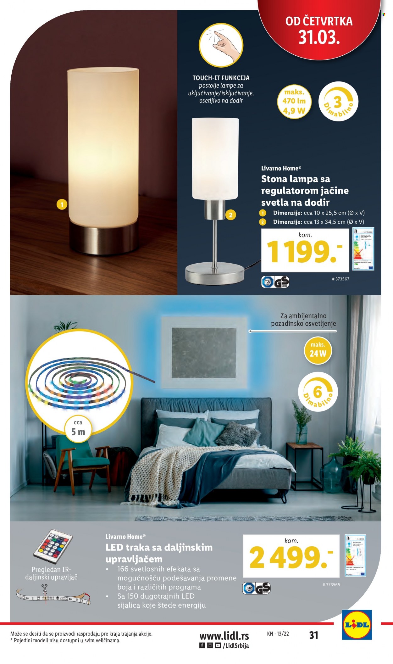 Lidl katalog - 31.03.2022 - 06.04.2022. Stranica 31