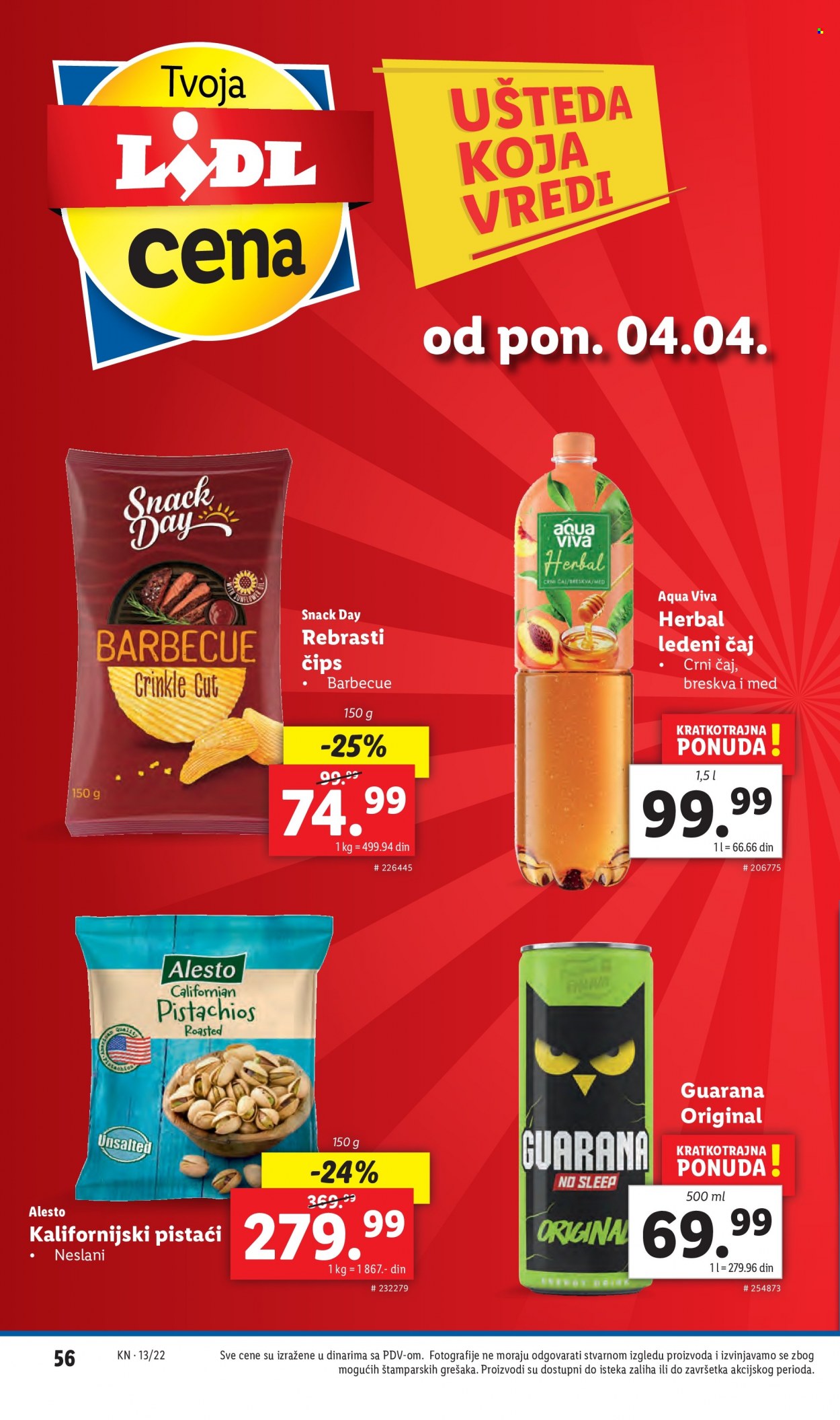 Lidl katalog - 31.03.2022 - 06.04.2022. Stranica 56