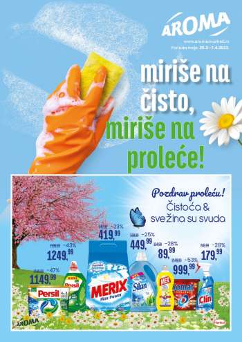 Aroma Market katalog - 25.03.2022 - 07.04.2022.
