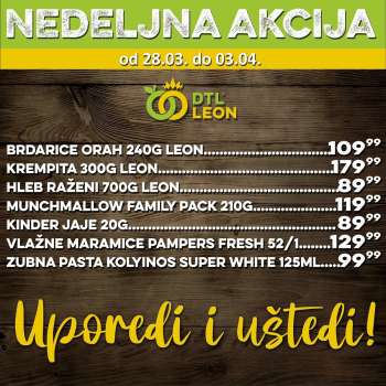 Leon Diskont katalog - 28.03.2022 - 03.04.2022.
