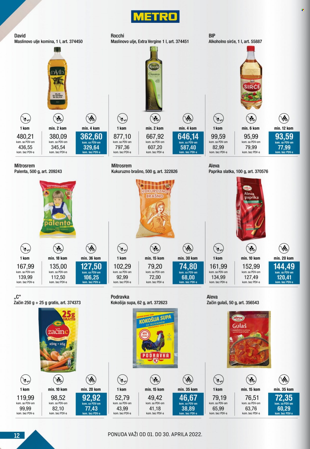 Metro katalog - 01.04.2022 - 30.04.2022. Stranica 12