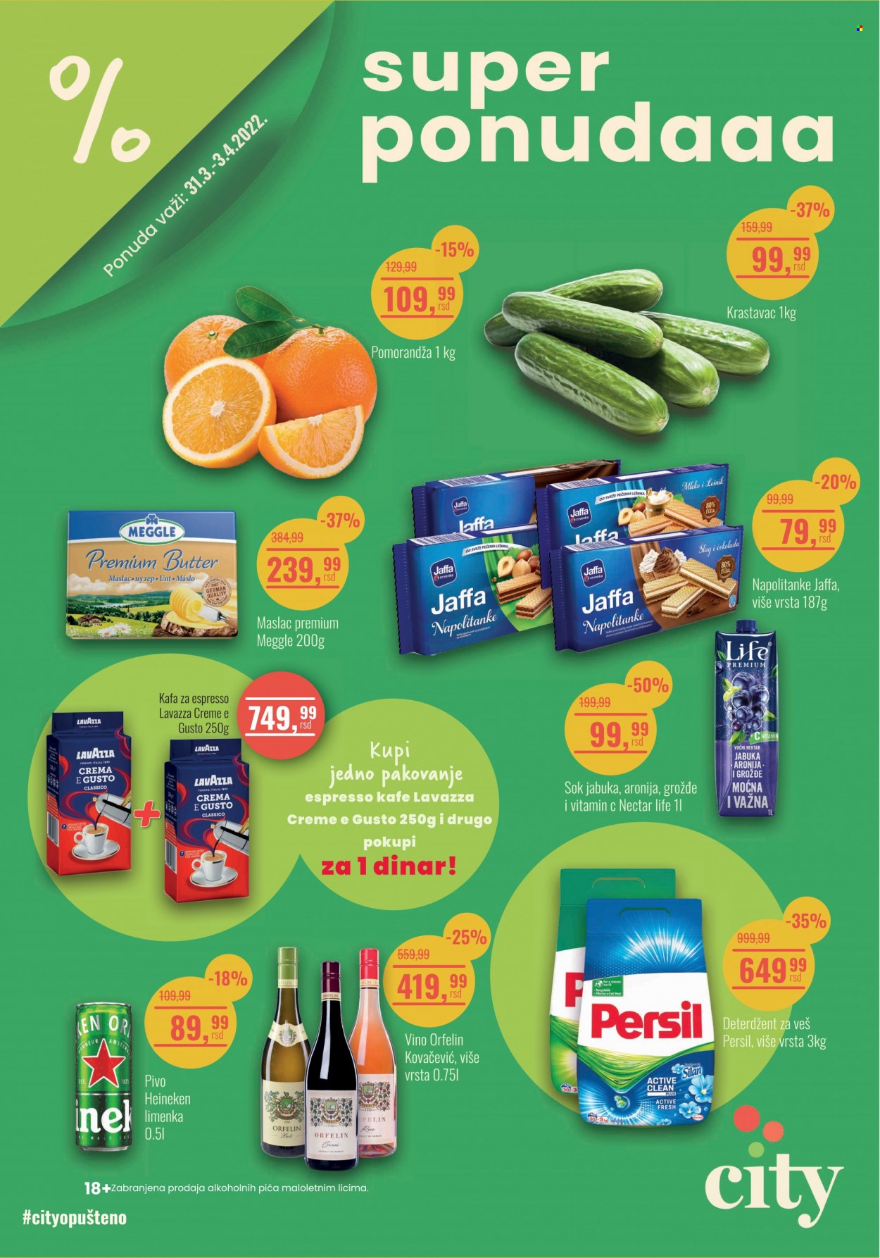 Aroma Market katalog - 31.03.2022 - 03.04.2022. Stranica 1