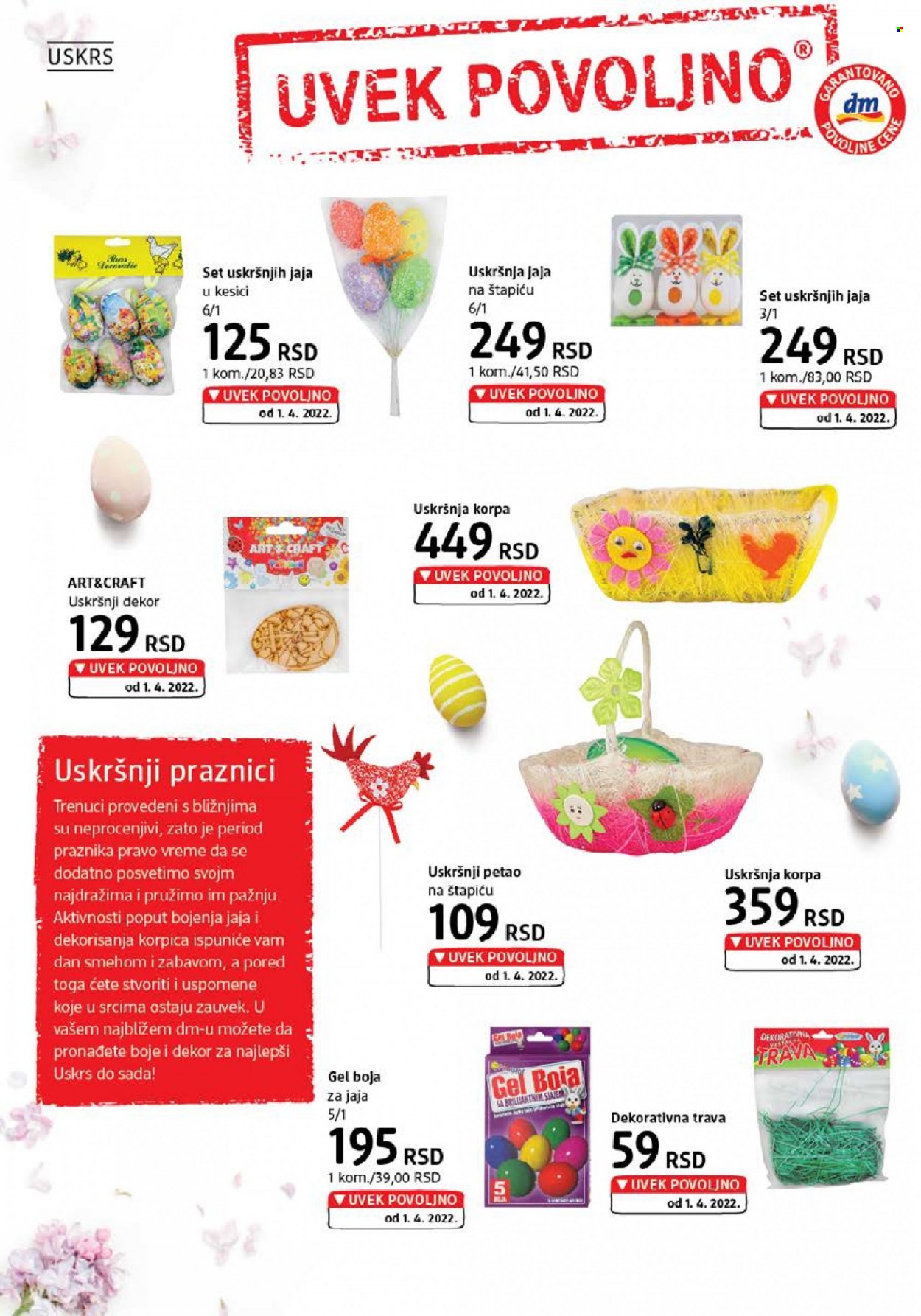 dm drogerie katalog - 01.04.2022 - 30.04.2022. Stranica 34