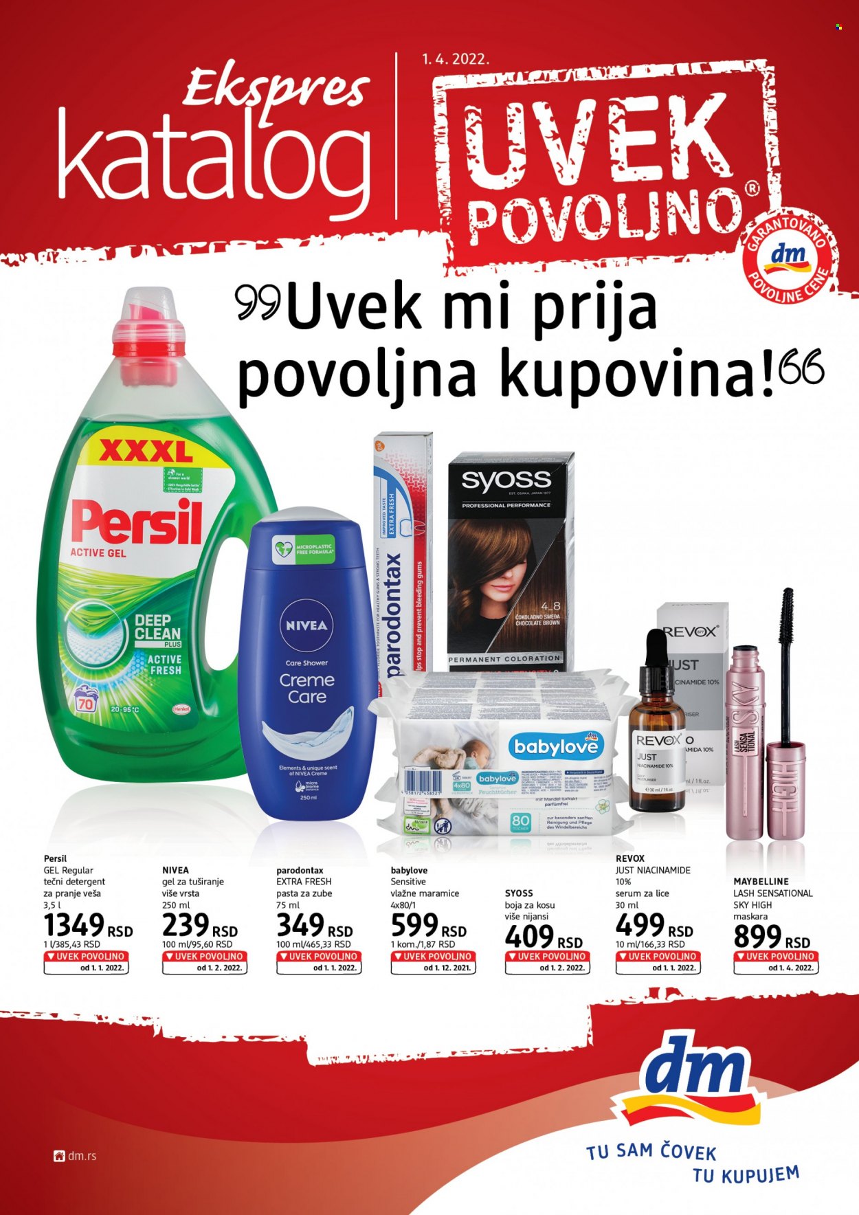 dm drogerie katalog. Stranica 1