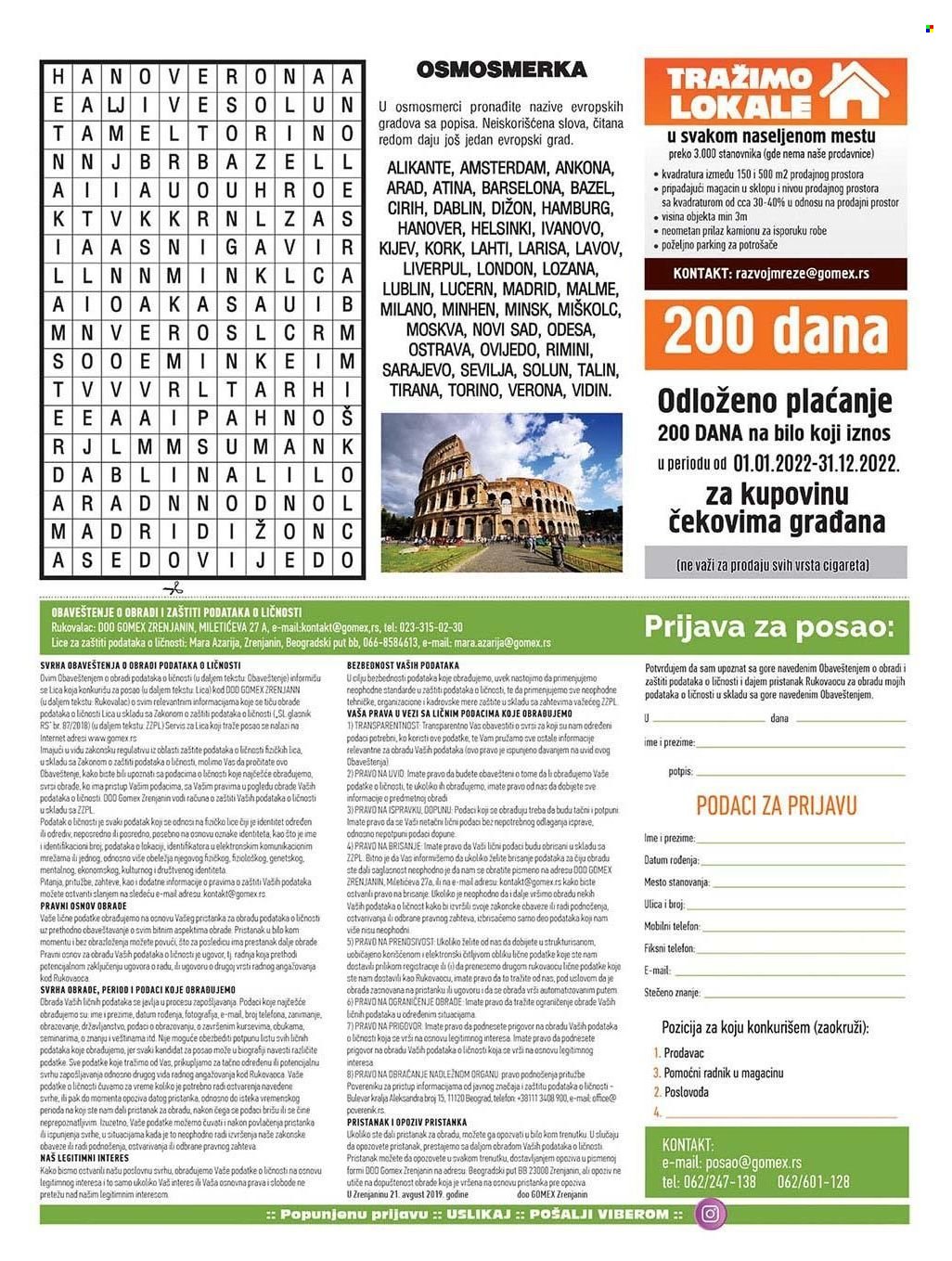 Gomex katalog - 01.04.2022 - 14.04.2022. Stranica 31
