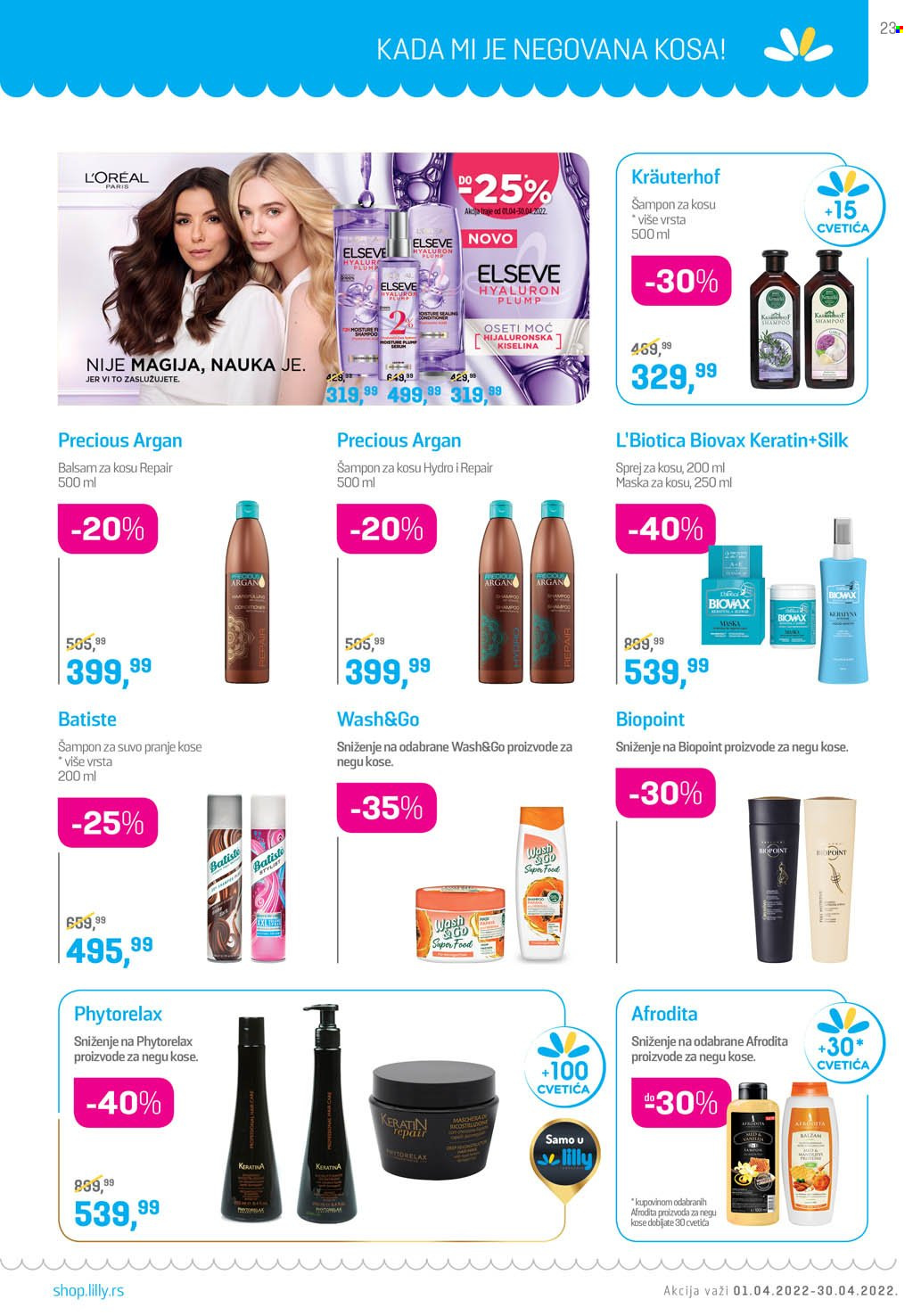 Lilly Drogerie katalog - 01.04.2022 - 30.04.2022. Stranica 23