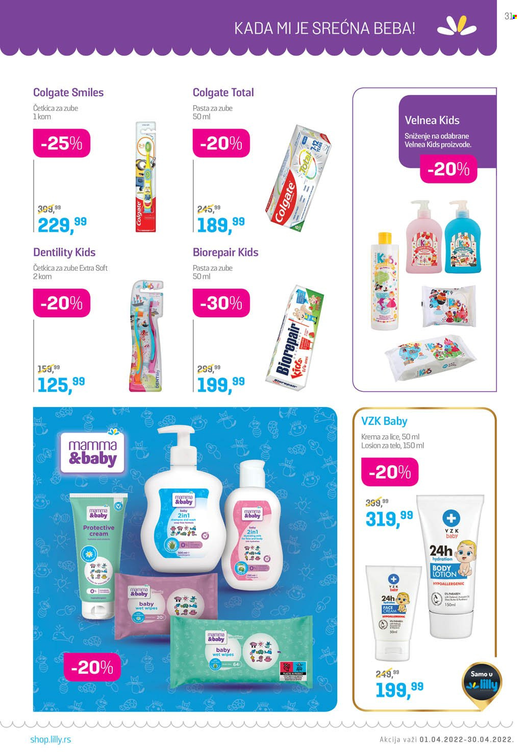 Lilly Drogerie katalog - 01.04.2022 - 30.04.2022. Stranica 31