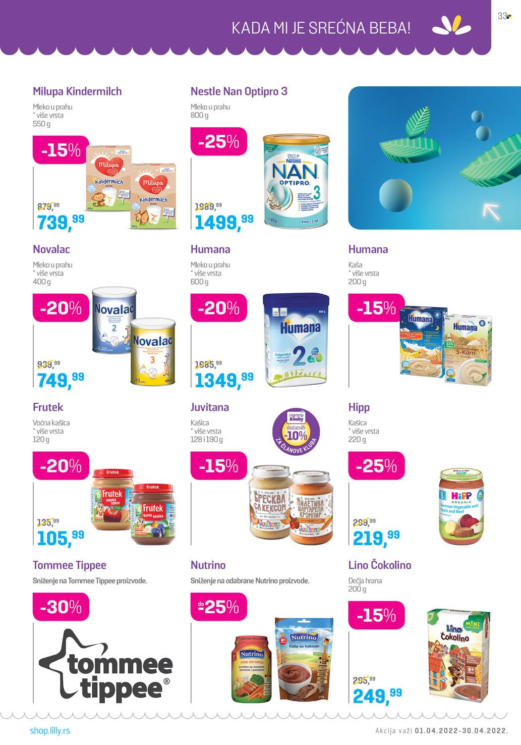 Lilly Drogerie katalog - 01.04.2022 - 30.04.2022. Stranica 33