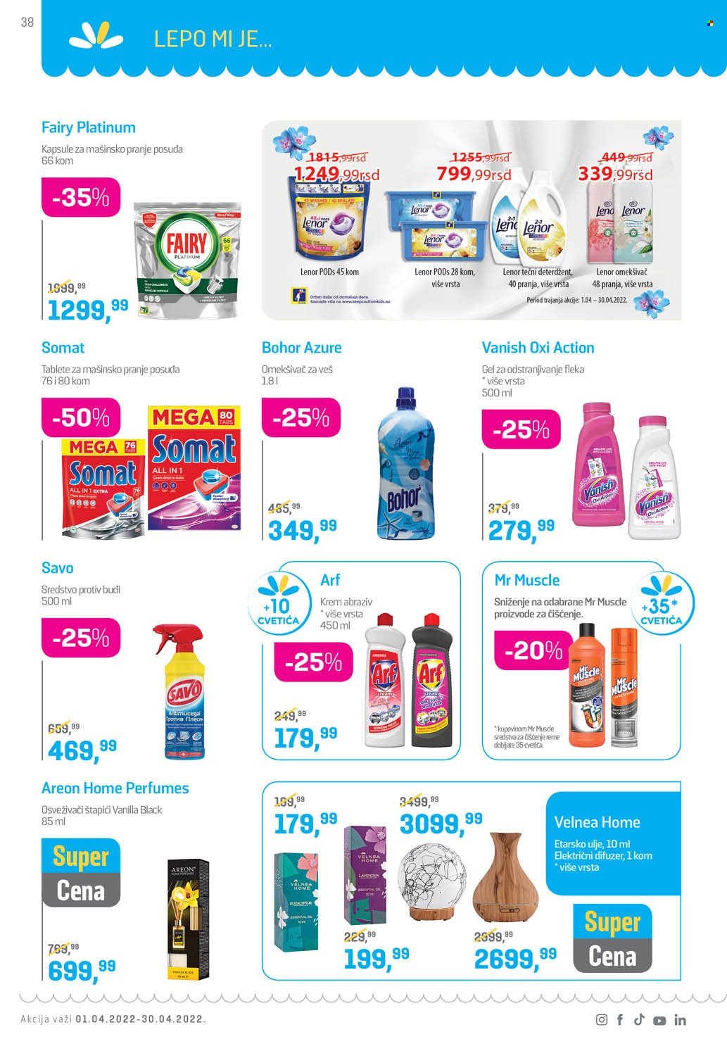 Lilly Drogerie katalog - 01.04.2022 - 30.04.2022. Stranica 38