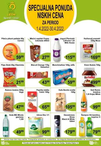 Leon Diskont katalog - 01.04.2022 - 30.04.2022.