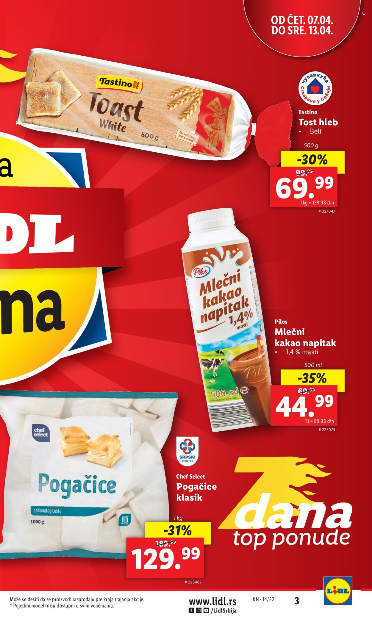 Lidl katalog - 07.04.2022 - 13.04.2022. Stranica 3