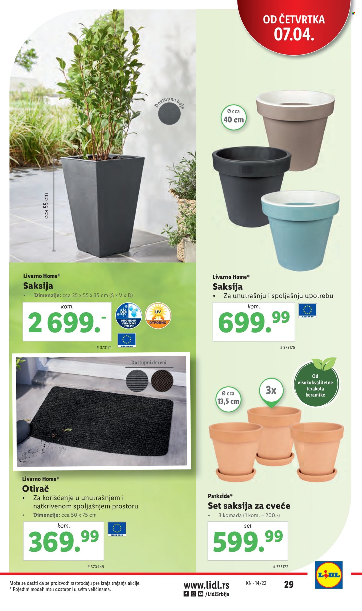 Lidl katalog - 07.04.2022 - 13.04.2022. Stranica 29